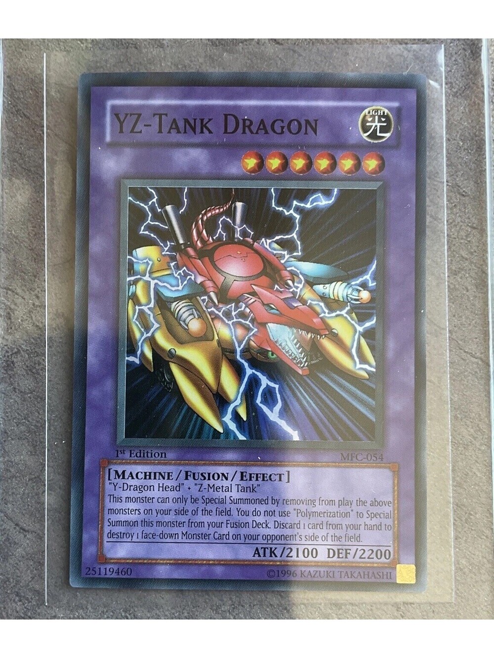 Yugioh YZ-Tank Dragon 1st Edition Holo MFC-054 Super Rare NA English